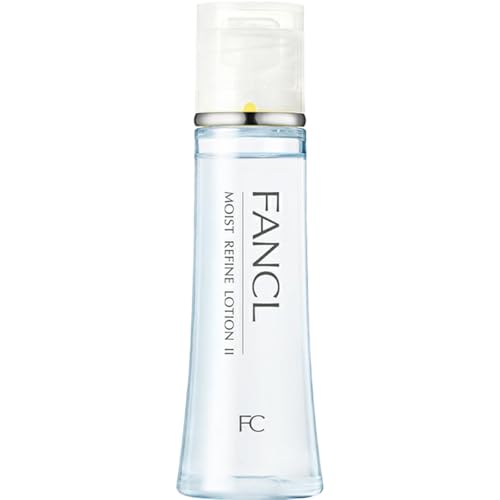 Fancl Moist Refine Lotion II Moist 30mL (About 30-Day Supply) - Additive-Free Toner for Inner-Dry & Sensitive Skin, Moisturizing