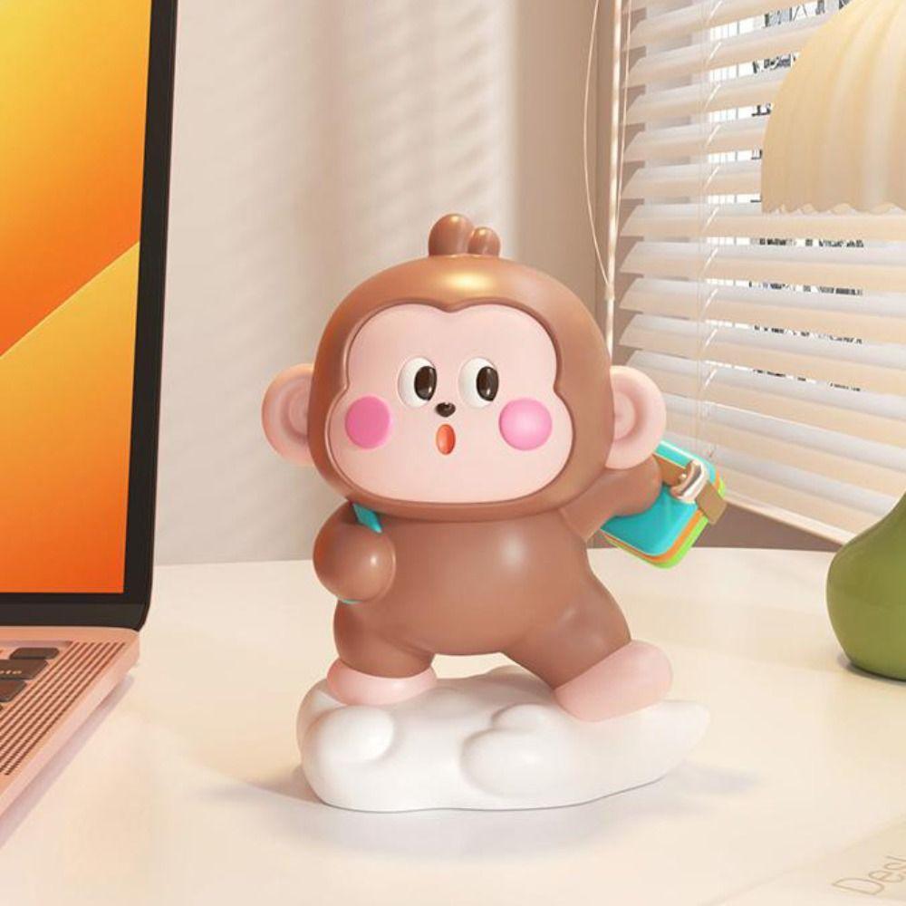 Handmad Little Monkey Ornaments Statue Monkey Landscape Decoration  Children Toys