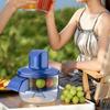 Rechargeable Electric Fruit Peeler High-Speed Effortless Peeling Automatic Fruit Peeler 3-in-1 Garlic Peeler Kitchen Tool