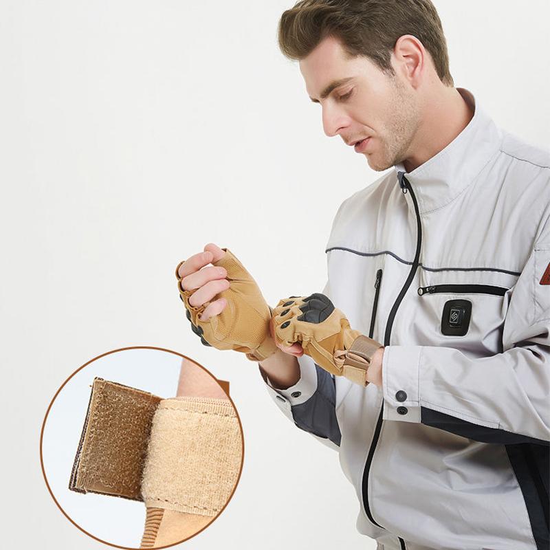 Sportovní půlprsté rukavice Muži Speciální jednotky Boj Box Trénink Outdoor Horolezectví Cyklistika Fitness Vojenský trénink Taktické rukavice