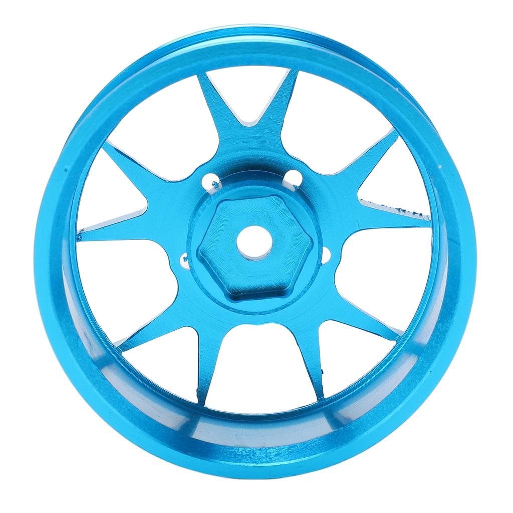 4Pcs RC Wheel Hub High Wear Resistance Aluminum Alloy Remote Control Car Accessories for 1Celsius10 Flat Sports Car