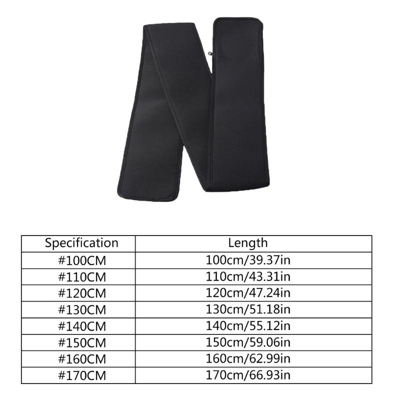 Fishing Rod Socks Fishing Rod Sleeve Elastic Fishing Rod Protect Cover for Spinning Baitcasting Rod Fishing Poles Covers