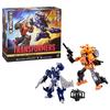 Transformers Age of the Primes Wreck Doom Collection Autobot Sandstorm Slugslinger Action Figures Robot Toys Ages 'n' 2-Pack 7.5-Inch & 5.5-Inch 8+