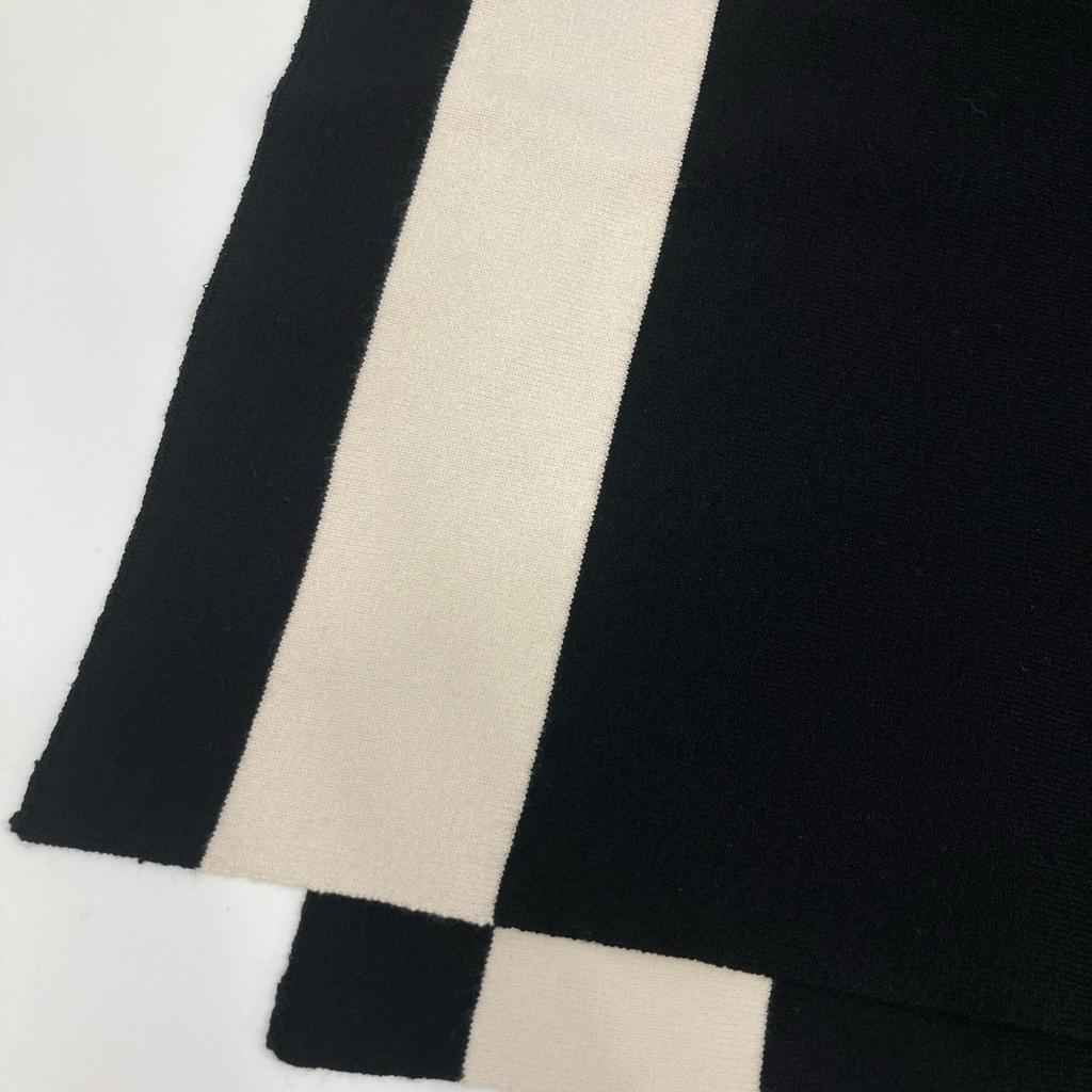 LE PHIL 534-9270904 Black Viscose Sight Line Knit coat 1 blackUsed