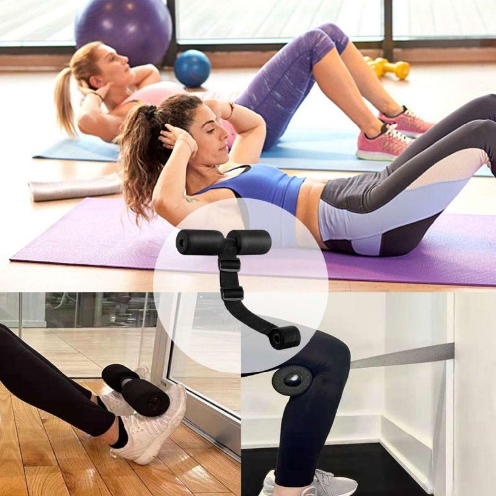 Flexibility Hamstring Curl Strap Washable Exercise Bands Fitness Equipment Sit Up Machine  Sit-ups