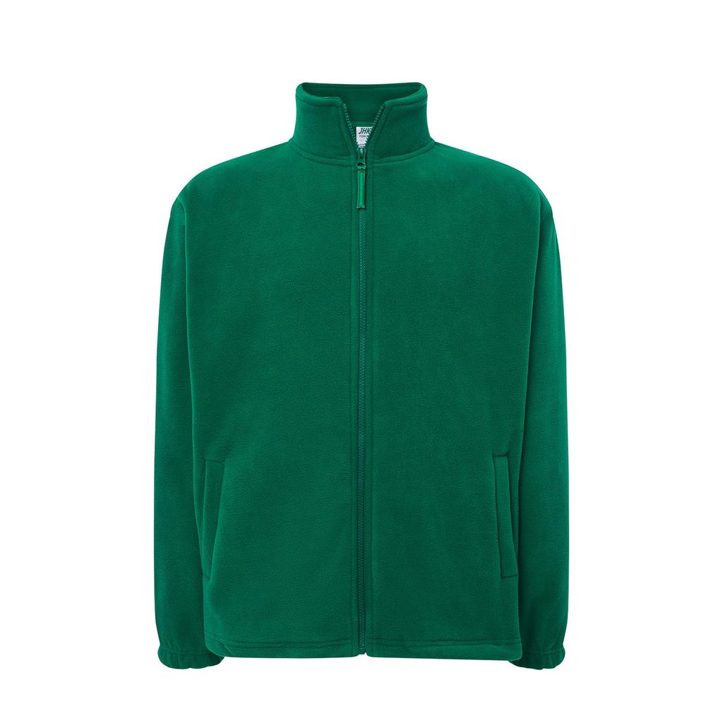 JHK Mens Full Zip Fleece Jacket