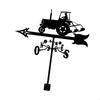 Iron Rooster Metal Weather Vane Family Name Wind Direction Light Weather Roof HX6C