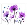 Wall Stickers Tulip Flower Butterfly for Living Room TV Background