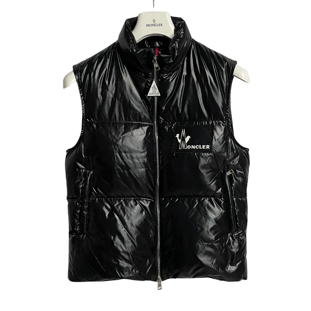 Used MONCLER E2091433720568950 BANKERDown vest Nylon mens