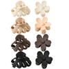 Matte Hair Clips for Women and Girls - Rectangle and Double Row Small Claw Clips for Thin/Medium Fine Hair - Nonslip Jaw Clips