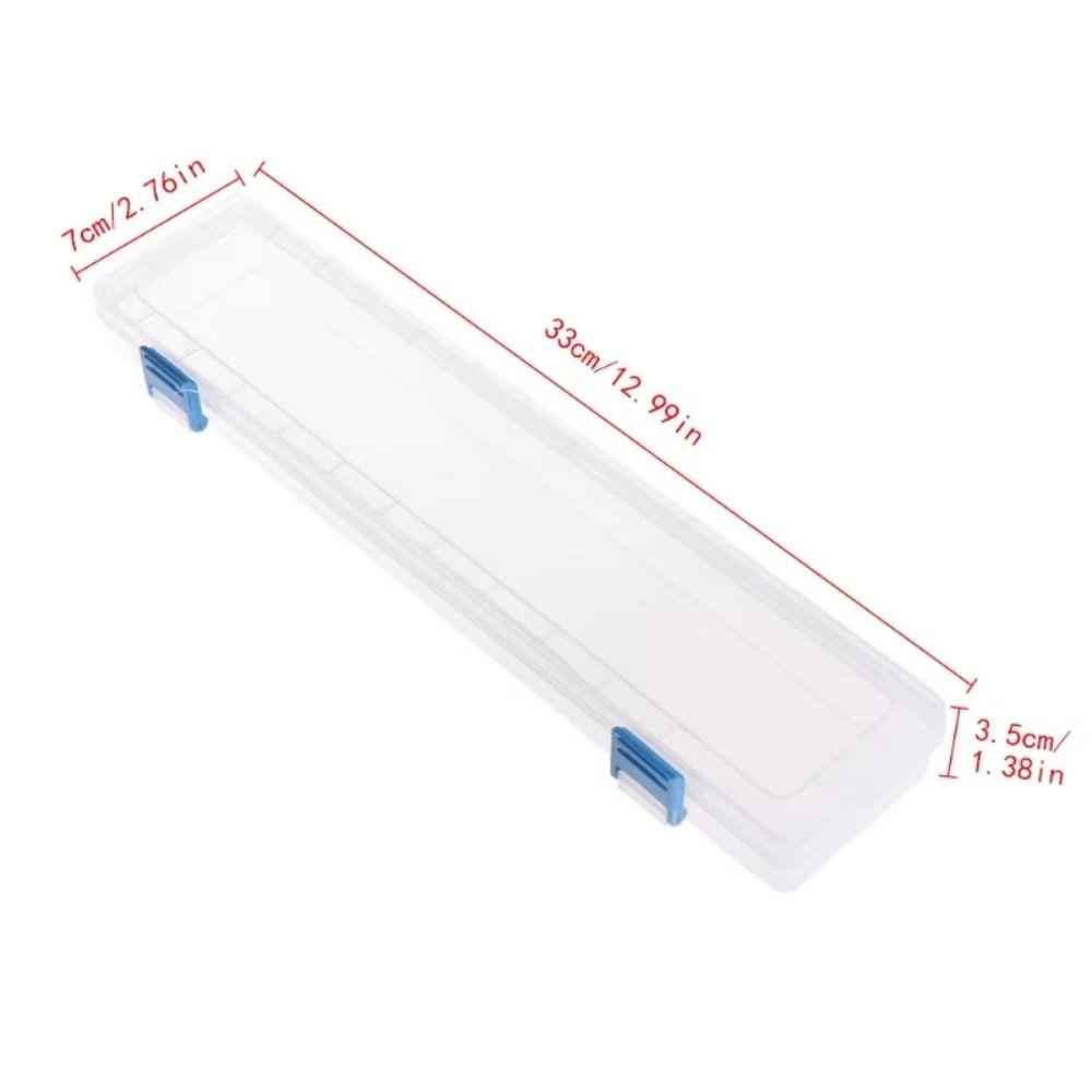 Tool Case Brush Painting Storage Box White Drawing Tools Bin Sewing Drawing