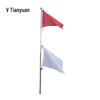 4.5m Red & White Lifting Signal Flag