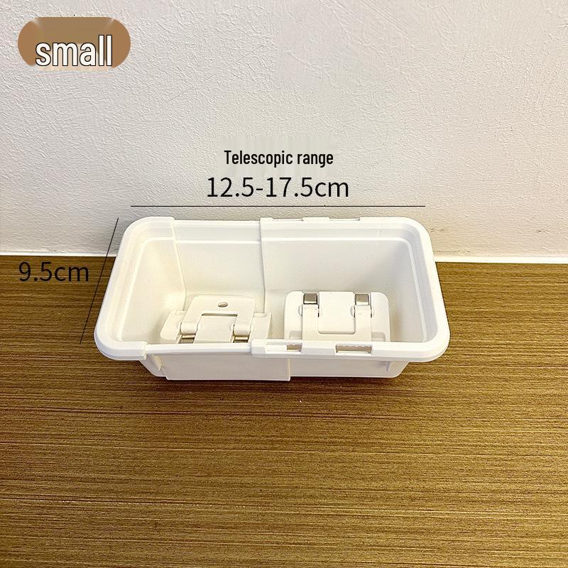 

Telescopic Drawer Storage Box for Cutlery, Snacks, Stationery, and Sundries