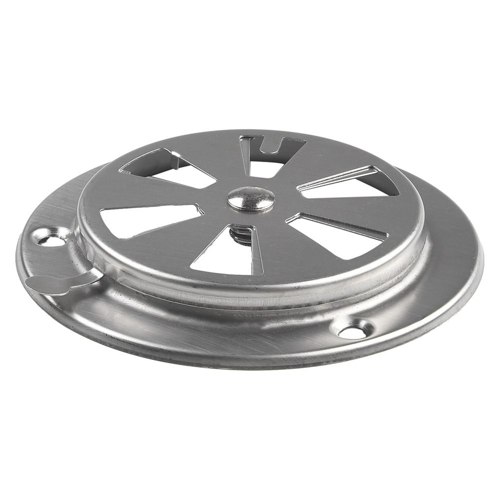 1Pcs Adjustable Vent Hole BBQ Grill Exhaust Vent Silver Air Control Valve  for Oven Test Chamber