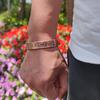 Ikuinen Wikinger-Armband aus reinem Kupfer, männlich, verstellbare Manschette, Energie-Magnetarmband, Vorteile, Armband, hart, Gesundheit, Männer-Armbänder, Knoten