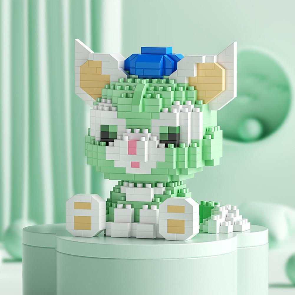 Micro-particle Building Blocks Assembled Toys Compatible With Star Dailu Lingna Belle Cartoon Dolls Puzzle Gifts For Girls