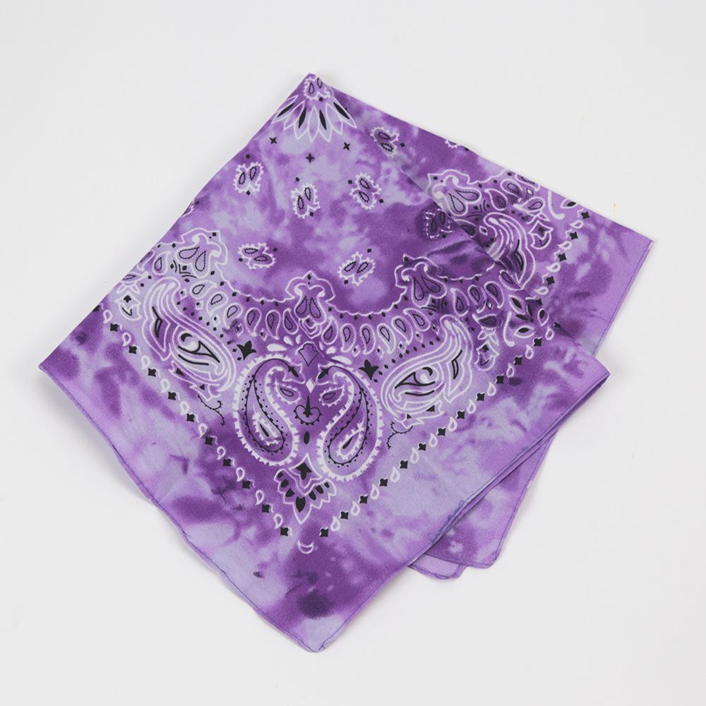 Für Männer/Frauen Halstuch Hip-Hop Paisley Bandanas Halstuch Punk Batik Sport Kopfbedeckung Quadratisches Stirnband Wickelschal Accessoires