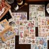 Journamm Floral Stickers Creative Scrapbook Supplies Collage Junk Journal DIY CUT Decor Photo Album Aesthetics Craft Stickers