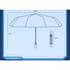 24 Bone Safety Anti Rebound Automatic Umbrella with Enlarged and Thickened Sun Protection and Wind Resistance Sun Umbrella