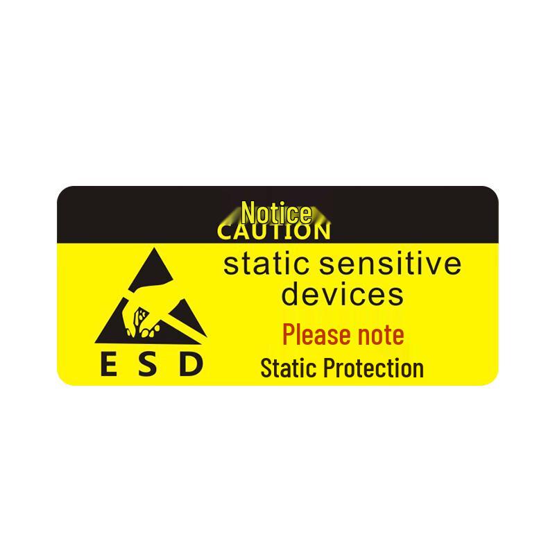 TECHAIN Self-adhesive ESD Detection Labels