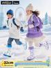 Positive Rain Children's Waterproof High-Top Anti-Slip Silicone Boot Covers