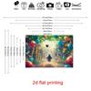 2D Graduation Cap Backdrop, Party with Balloons & Confetti Background