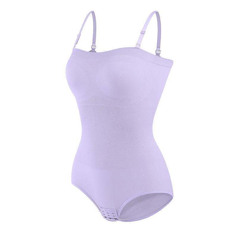 Odnímatelná ramínka Bezešvé tvarovací body pro ženy Bez ramínek Kontrola bříška a Zvednutí zadečku Přiléhavý pasový stahovák Plus Size Tvarovač postavy