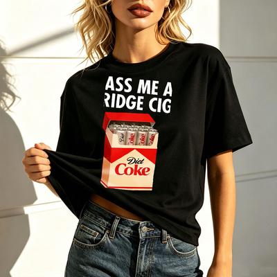 Nur Ein Kühlschrank Zig Diät Cola Shirt Sarkastisches Meme Shirt Gib Mir Eine Diät Cola T-Shirt Emotionaler Cola Liebhaber Shirt Niedliches Lustiges T-Shirt