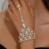 Fashion Daily Versatile Hand Chain Temperament Women'S Bracelet Ring For Weddings