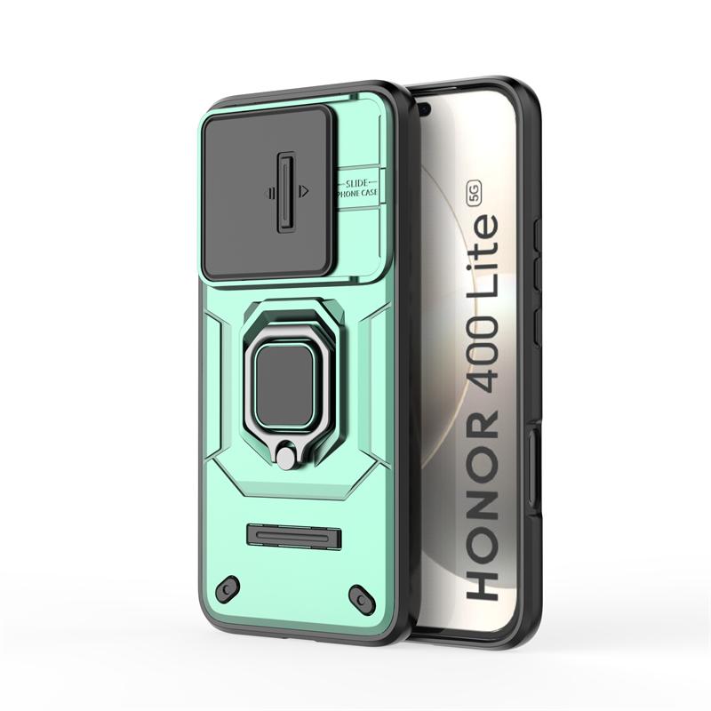 Shockproof Case For Honor 400 Lite Case For Honor 400 Lite Ring Holder Magnetic Back Cover For Honor 400 Lite Push Window Case