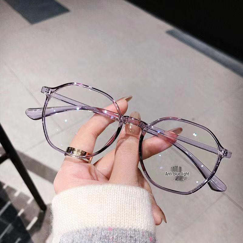 Fashionable Anti-Blue Light Polygon Reading Glasses for Men & Women