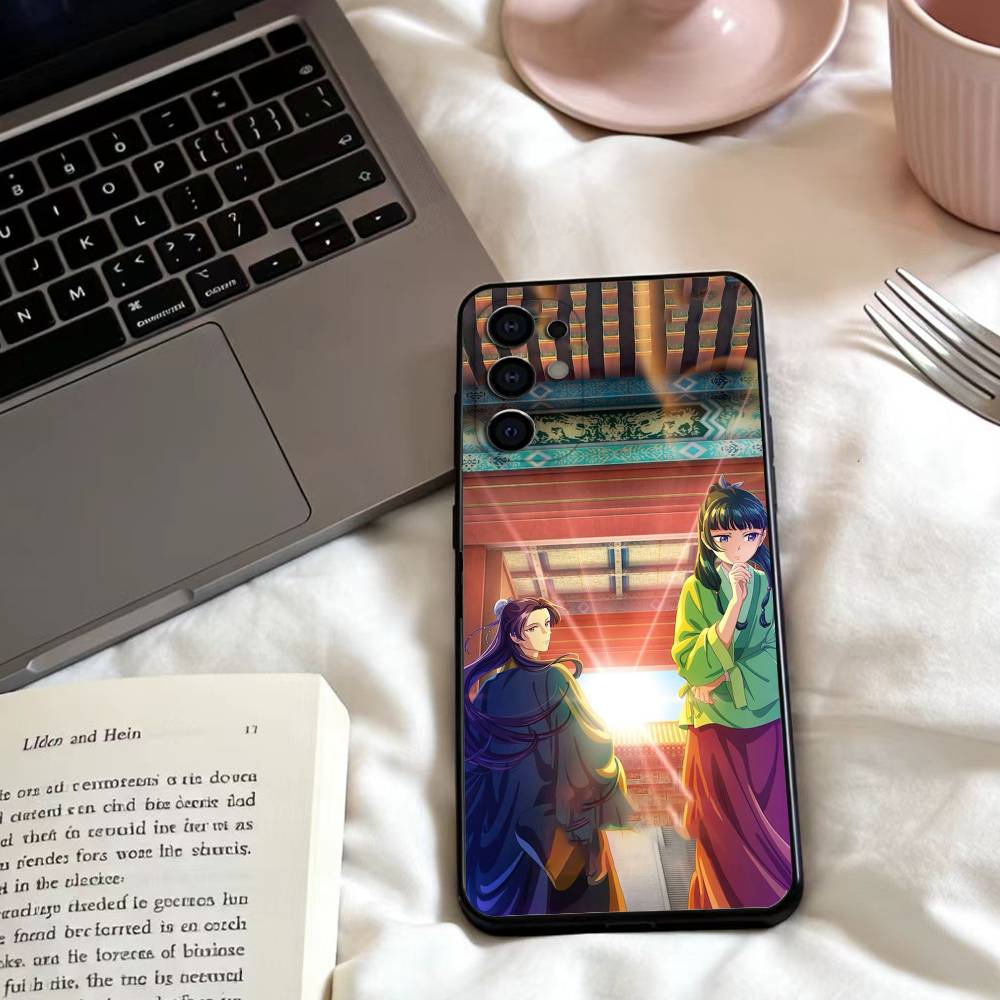 

Maomao T-The A-Apothecary Diaries Phone Case For Samsung S25,24,23,22,30,21,10,9,Ultra,Plus,Lite,FE,4,5 G Soft Black Case Samsung S25ULTRA