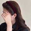 Eenvoudige Fluwelen Haarbanden Hoofdband Dames Meisjes Scrunchie Haar Hoepel Banden Accessoires Hoofdtooi Hoofddeksel Ornament