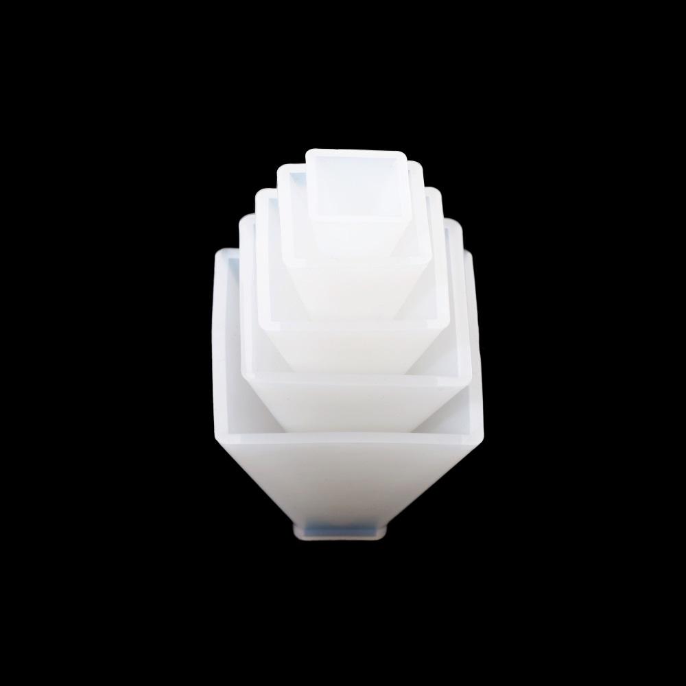 5 Sizes Pyramid Silicone Mould Epoxy Resin Mold for DIY Epoxy Resin Molds Crafts Jewelry Making Accessories Home Decoration