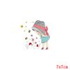 Letter Patch Cartoon Thermo Patches On Clothes Stripe Child Thermal Applique For T-Shirt Sticker Iron On Transfer For Clothing