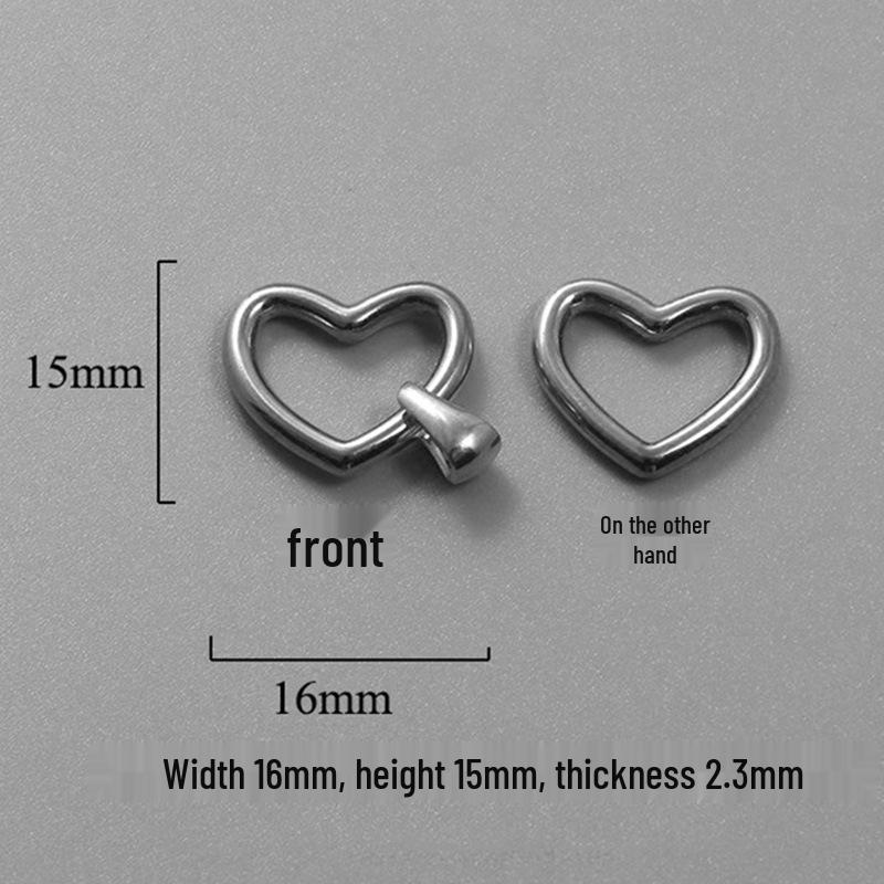 Retro Titanium Steel Cross Necklace Pendant - Stainless Steel DIY Jewelry Accessory, Fade-Resistant