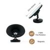 MiiCoffee Espresso Shot Mirror 360 Degree Rotation Adjustable Ball Head 60mm HD Glass Walnut Stainless Steel Bottomless Portafilter Barista Tool