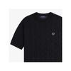 Fred Perry [siedziba główna Oryginalny] Fred Perry [ostry] Otwarty Dzianinowy T-shirt 102 Afpm2417622 102 qzgAfpm2417622 102