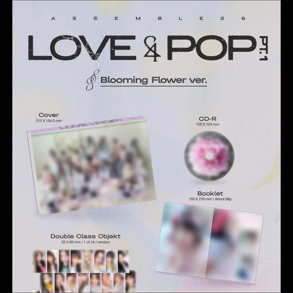 tripleS [LOVE&POP] pt.1 (CD) Album