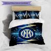 Set Biancheria da Letto 3 Pezzi con Stampa Pattern Borussia Dortmund Morbido Delicato sulla Pelle Lavabile Copripiumino e Federe Set Stagione Unica Camera da Letto