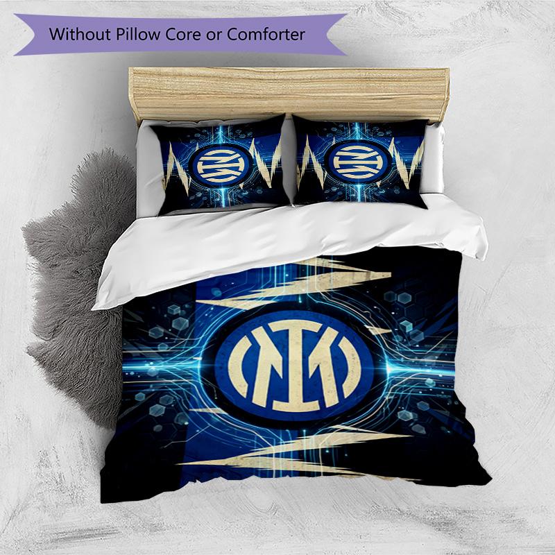 Set Biancheria da Letto 3 Pezzi con Stampa Pattern Borussia Dortmund Morbido Delicato sulla Pelle Lavabile Copripiumino e Federe Set Stagione Unica Camera da Letto