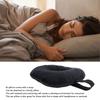 Almofada de Ouvido Para Dormir de Lado Respirável Suporte Macio Reduz Fricção na Orelha Almofada com Orifício para Orelha com Tira
