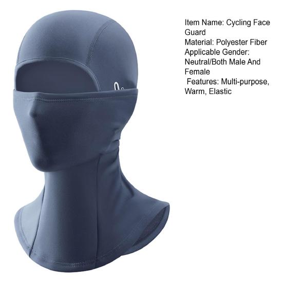 Winter Cycling Face Guard Neck Gaiter Warm Windproof Outdoor Skiing