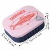 Cute Sardine Tin Decompression Toy Portable Stress Relief Fidget Toy  Student Gift