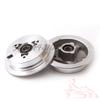 Aluminum Alloy Split Wheels 2.50-4 Aluminum Rims Tricycle Scooter 4 Inch Tire Wheels