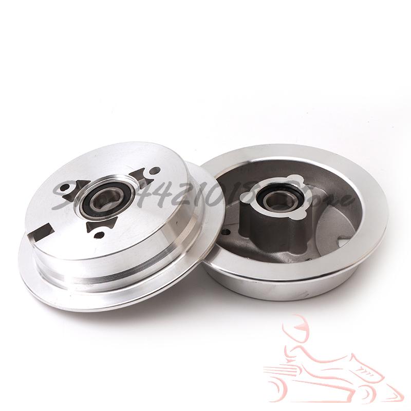 Aluminum Alloy Split Wheels 2.50-4 Aluminum Rims Tricycle Scooter 4 Inch Tire Wheels