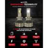 High Power H7 H11 H1 H3 H4 Led Headlight Bulb 6000K LED 9005 9006 9012 HB3 HB4 3 Copper Tube Led Light Kit for Car 12V 2PCS