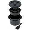 Skater Microwave Oven Carb Cutting Rice Maker 2-Cup Microwave Rice Cooker UDG2N-A
