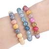 8mm Colorful Glass Crack Beads For Jewelry Making DIY Necklace Bracelet Phone Chain Lighting