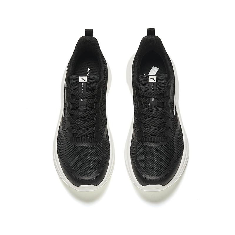 New Anta Cushioning Wear Resistant Low Top Casual Running Shoes Women's Black 922415522-1